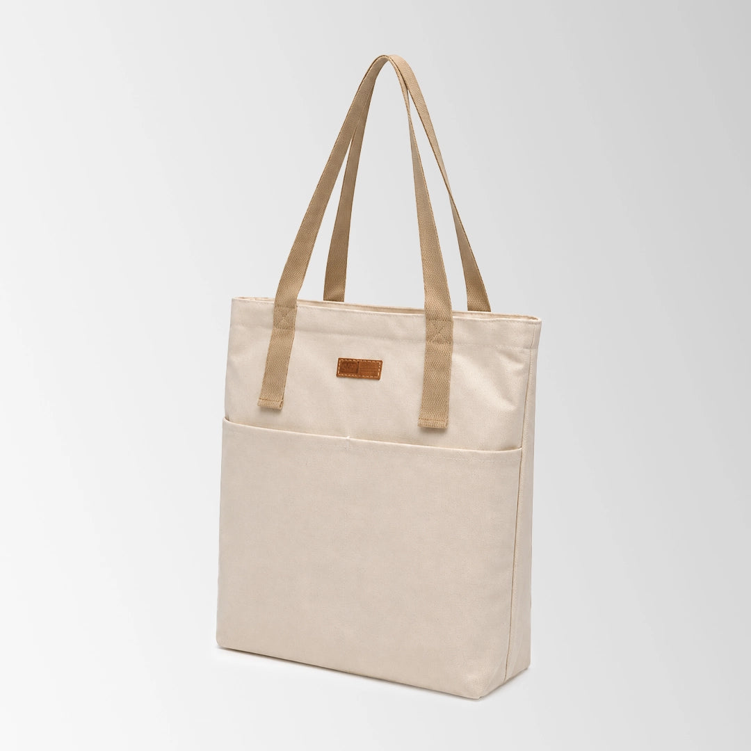 Multi-Pocket Custom Canvas Tote Bags with Zipper