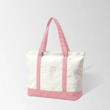 Eco-Friendly Recycled Canvas Tote Bag with Long Handles