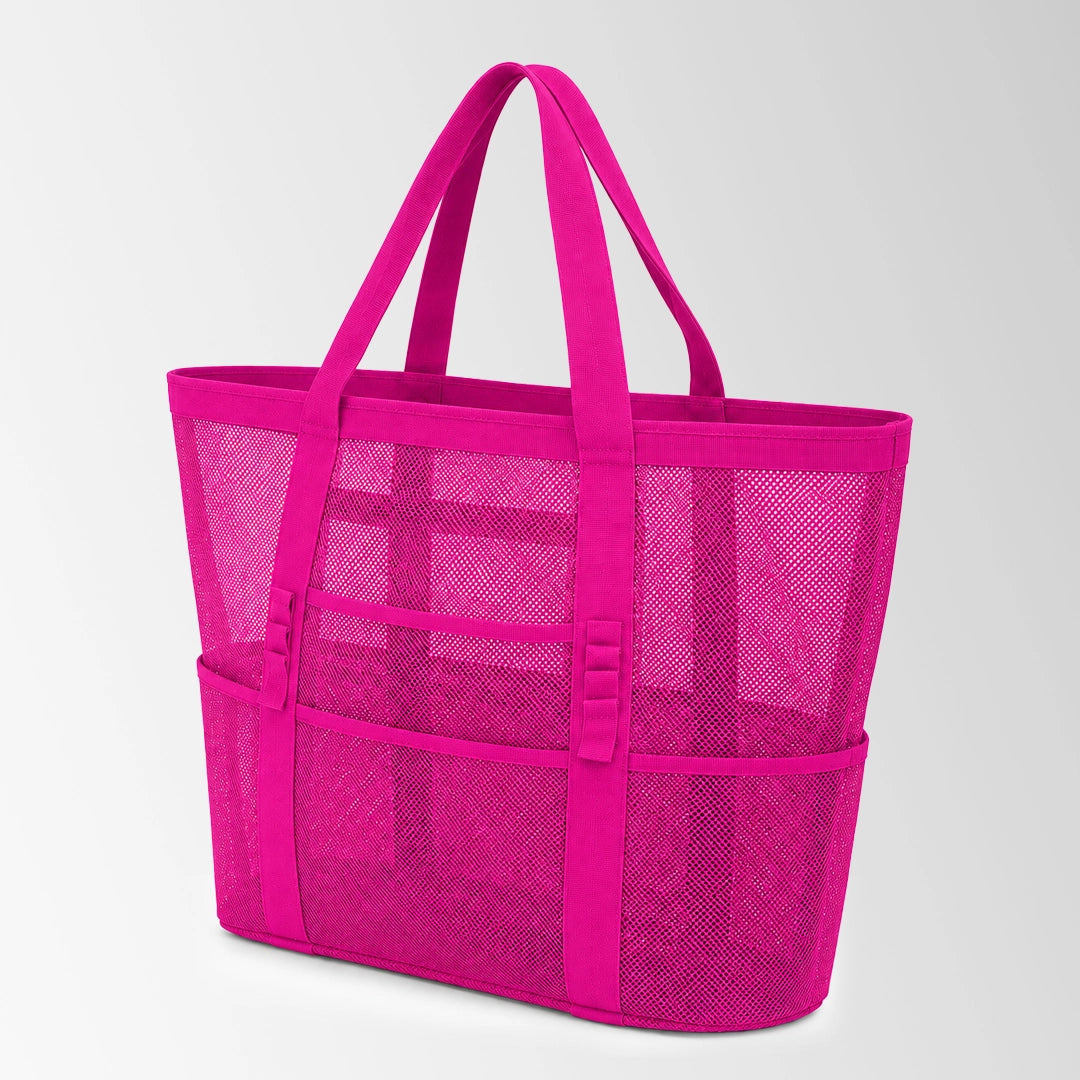 Promotional Mesh Beach Bag with Multiple Pockets