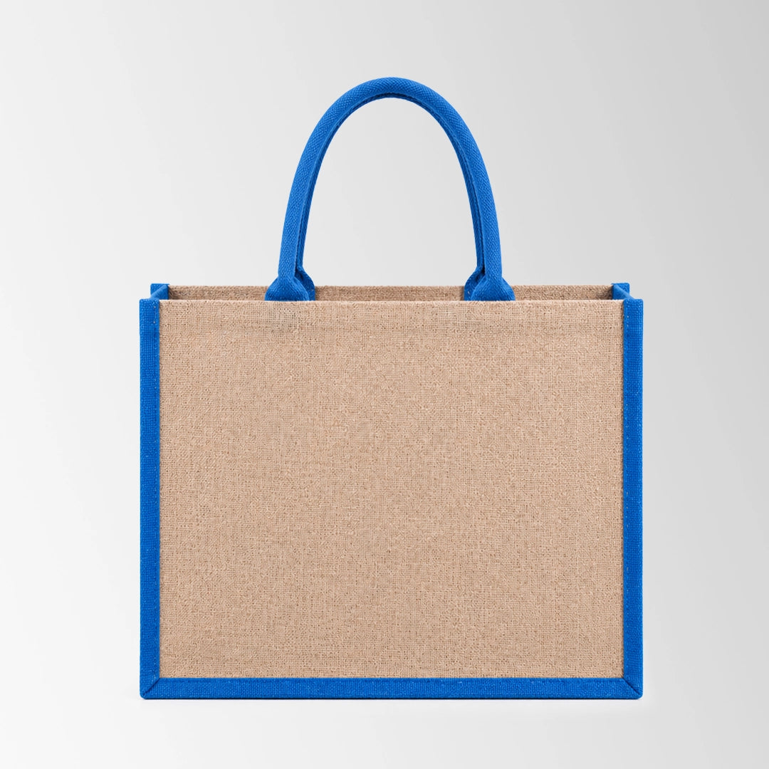 Fashion Color Personalized Jute Tote Bags