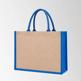Fashion Color Personalized Jute Tote Bags