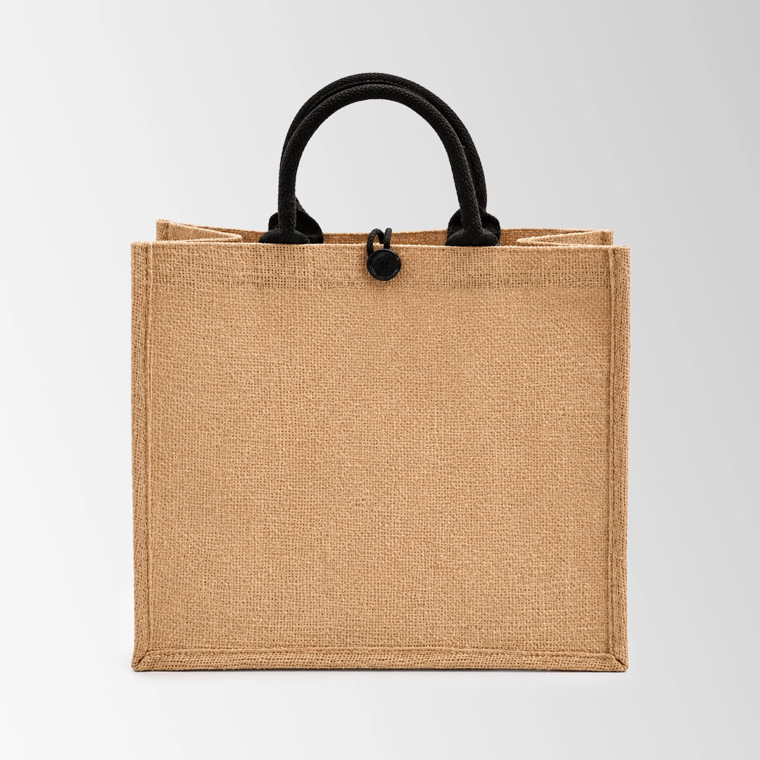 Waterproof Coated Natural Fiber Custom Burlap Jute Bags