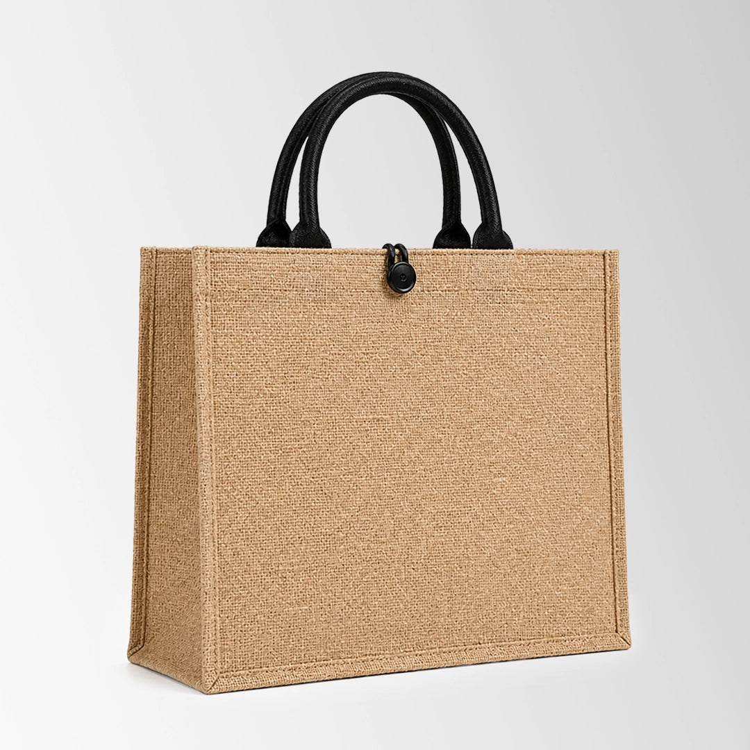 Waterproof Coated Natural Fiber Custom Burlap Jute Bags