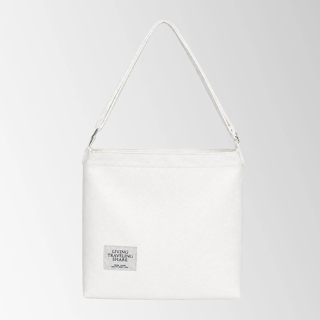 Large Soft Multi-Use Canvas Tote Bags with Zipper