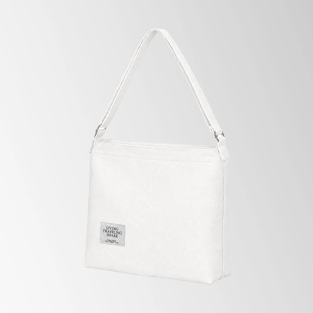 Large Soft Multi-Use Canvas Tote Bags with Zipper