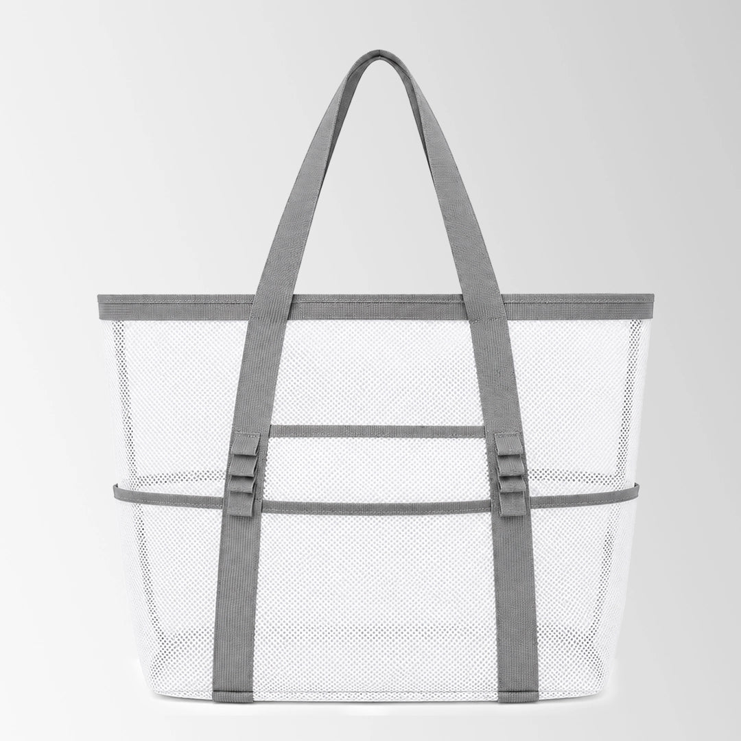 Promotional Mesh Beach Bag with Multiple Pockets
