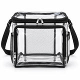 Wholesale Clear Lunch Bags with Adjustable Shoulder Strap