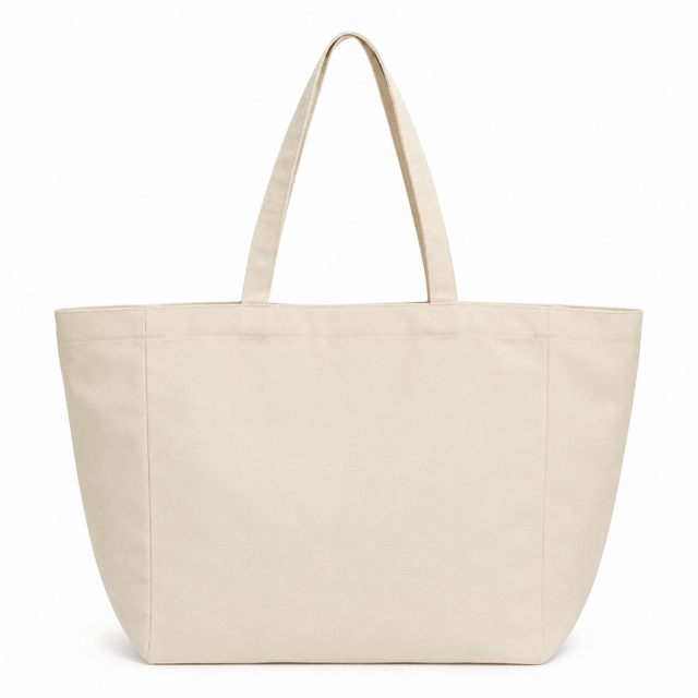 Wholesale Large Canvas Laptop Tote Bag with Gusset and Inside Pocket