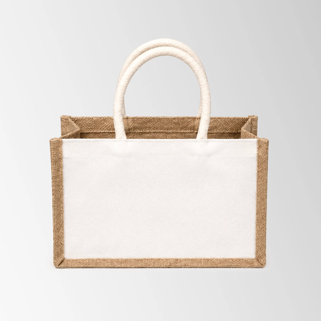 Widened Bottom and Sides Reinforced Burlap Jute Bags