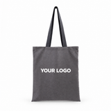 Wholesale Zippered Cotton Canvas Tote Bags with Inside Pocket