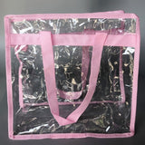 Wholesale Clear Transparent Stadium Tote Bags with Zipper